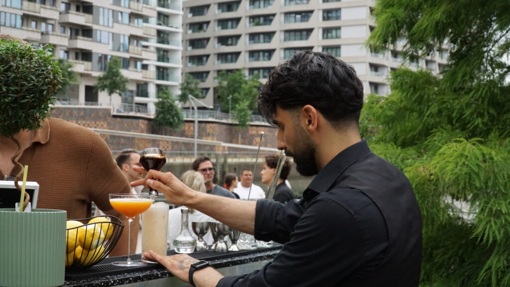 LiquidClouds Cocktailbar bei privater Geburtstagsfeier Hamburg