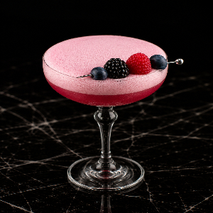 Berry Sour Mocktail alkoholfrei – LiquidClouds Hamburg